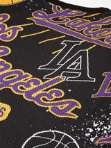 Los Angeles Lakers: Oversized Logo Mash T-Shirt
