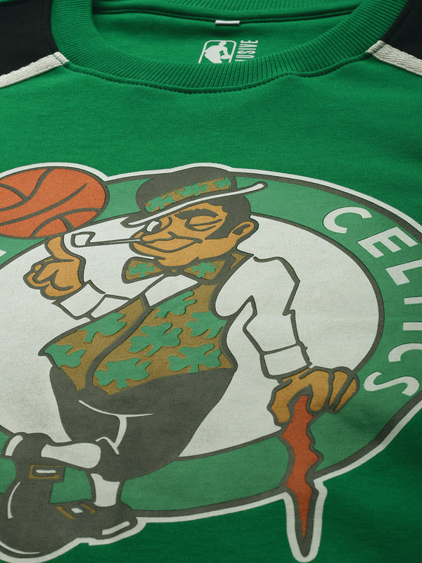 Boston Celtics Printed Raglan T-Shirt