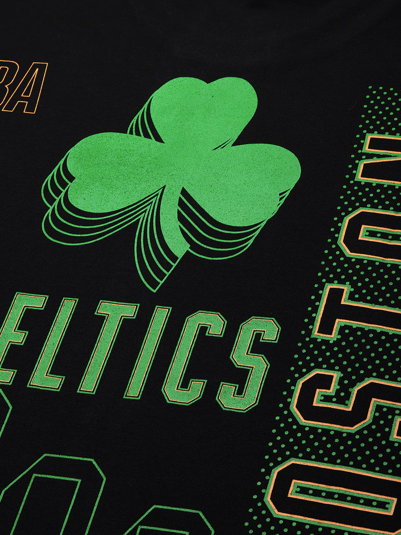 Boston Celtics Midnight Black Oversized T-Shirt