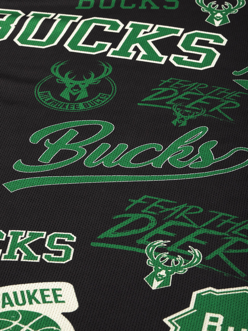 Milwaukee Bucks: Logo Mash Sleeveless Jersey