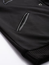 Chicago Bulls Black Varsity Jacket