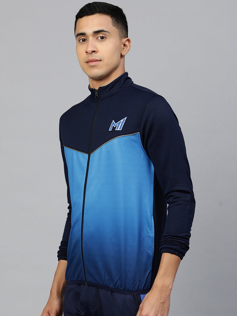 MI: High Neck Jacket - Navy