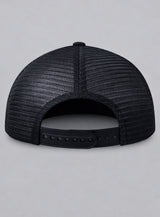 Chicago Bulls Monochrome Black Trucker Cap