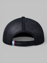 Chicago Bulls Monochrome Black Trucker Cap