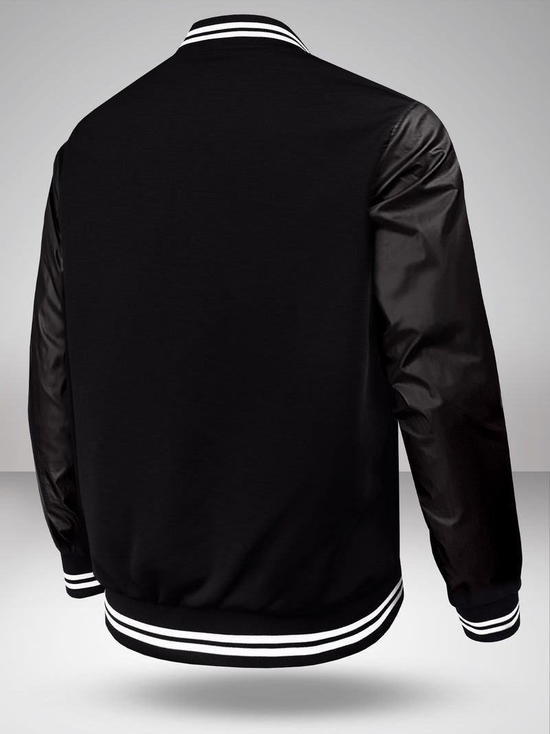 FC Barcelona: Black Varsity Jacket