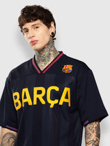 FC Barcelona Vintage Football Oversized T-Shirt