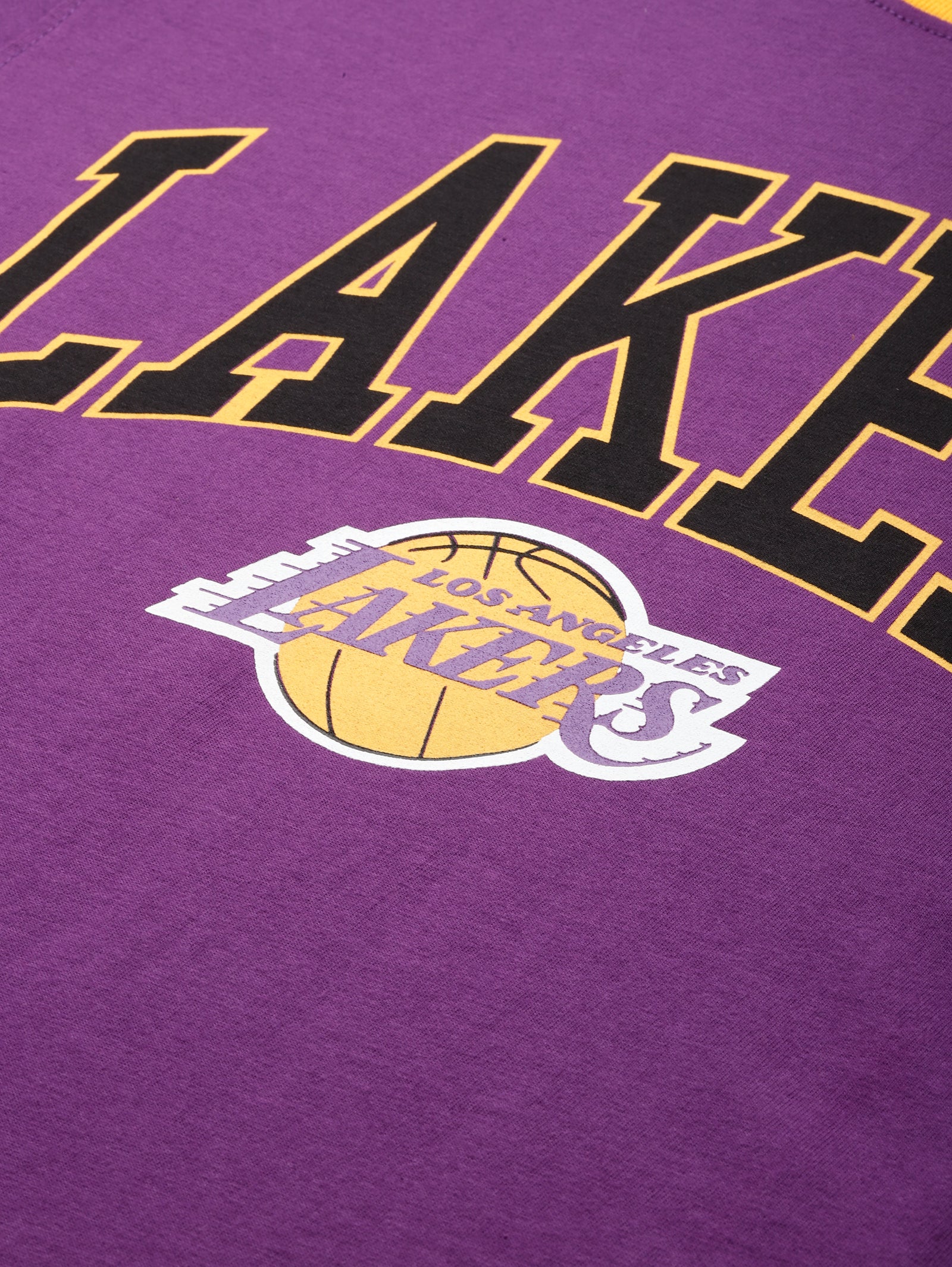 Los Angeles Lakers: Core Typography T Shirt - Purple – Shop