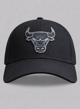 Chicago Bulls Monochrome Black Baseball Cap