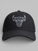 Chicago Bulls Monochrome Black Baseball Cap