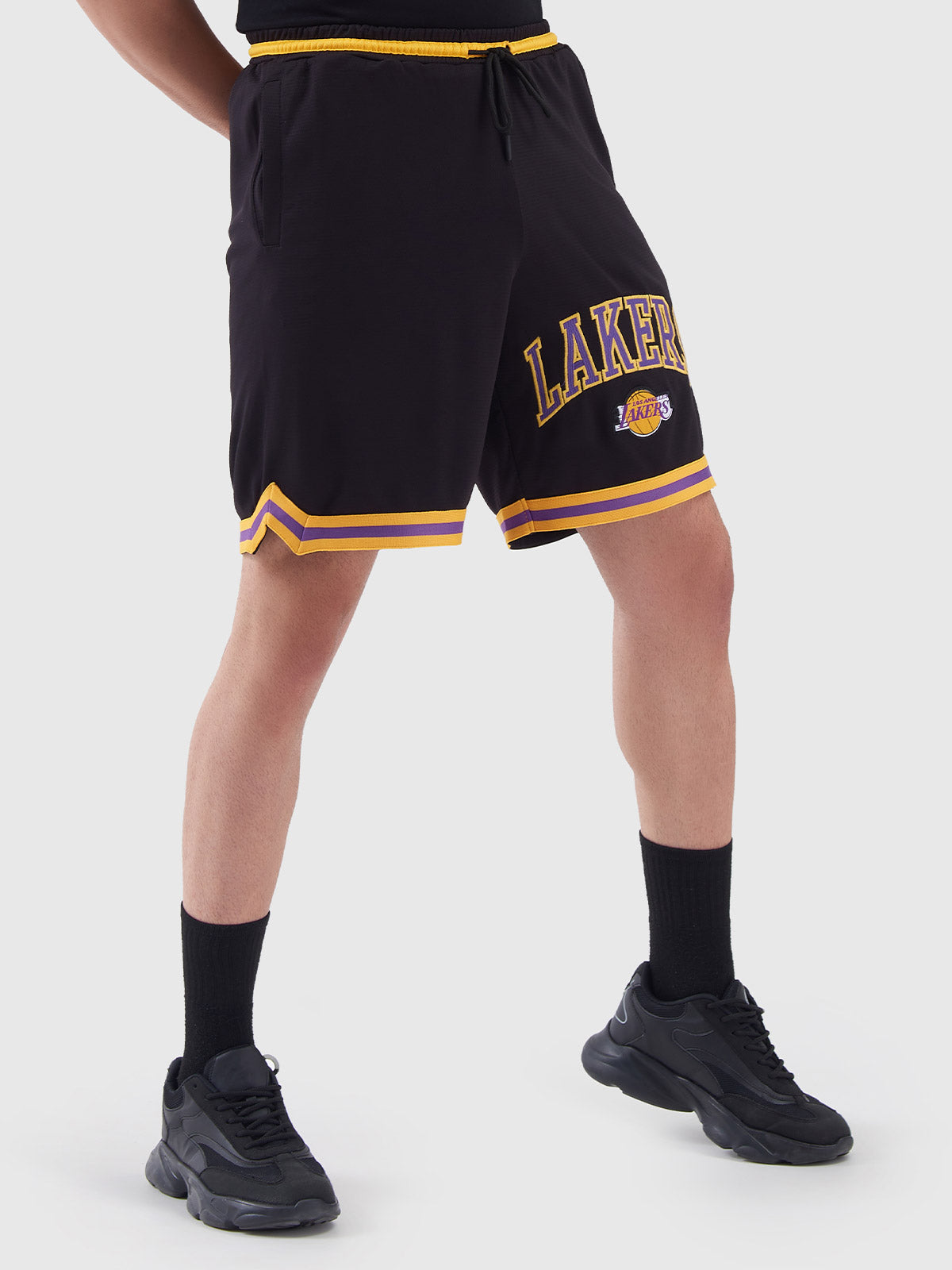 Lakers gym shorts online