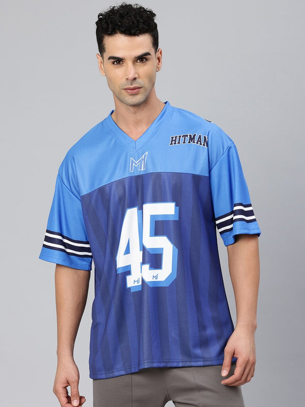 Mumbai Indians: 'Hitman' Oversized Rugby T-Shirt