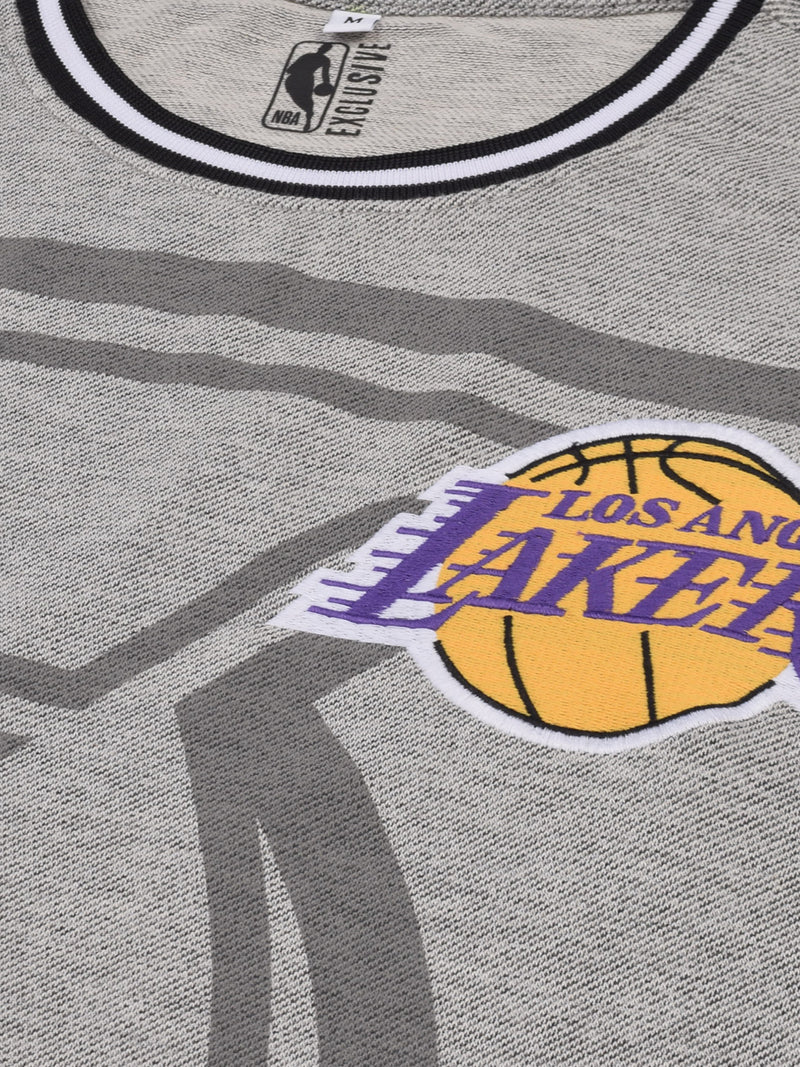Los Angeles Lakers: Oversized Textured T-Shirt