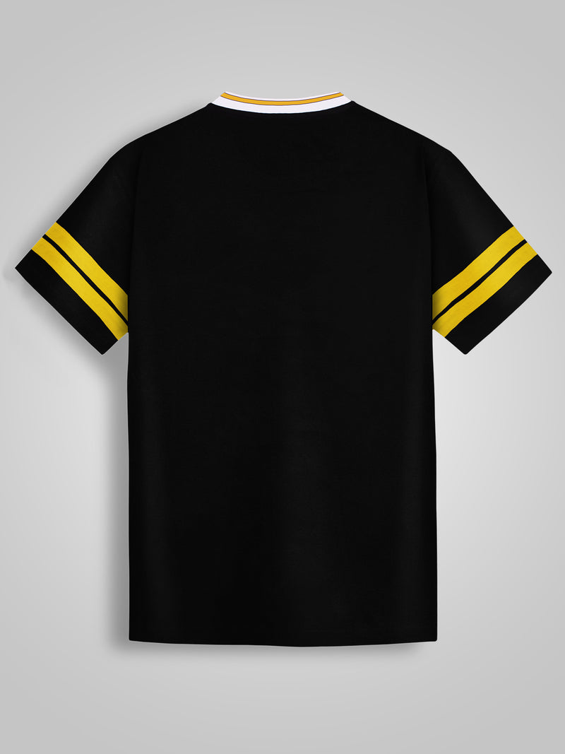 Los Angeles Lakers: Cut and Sew Rugby T Shirt