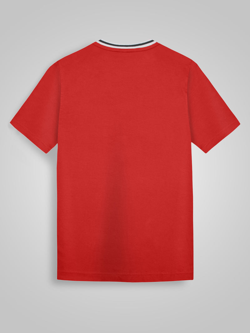 Chicago Bulls: Core Typography T Shirt - Red