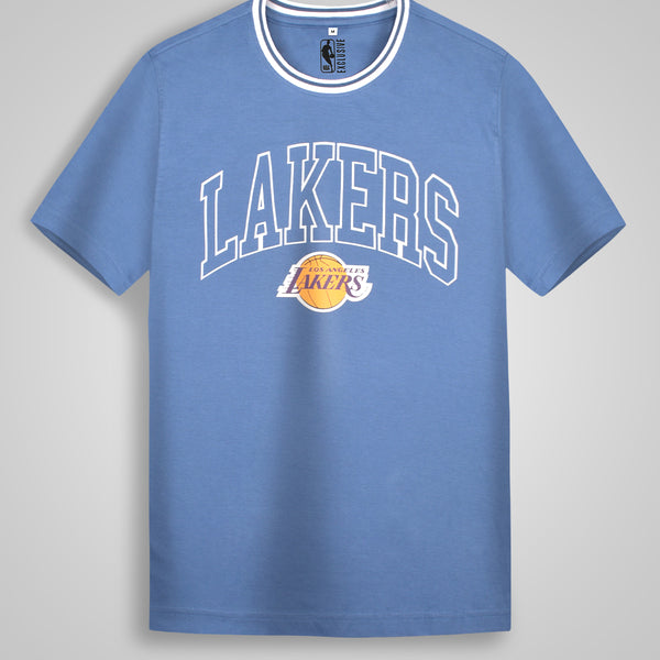 Los Angeles Lakers: Core Typography T Shirt - Purple 3XL / Purple