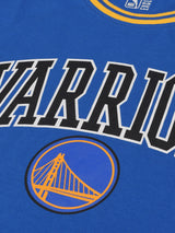 Golden State Warriors: Core Typography T Shirt - Royal Blue