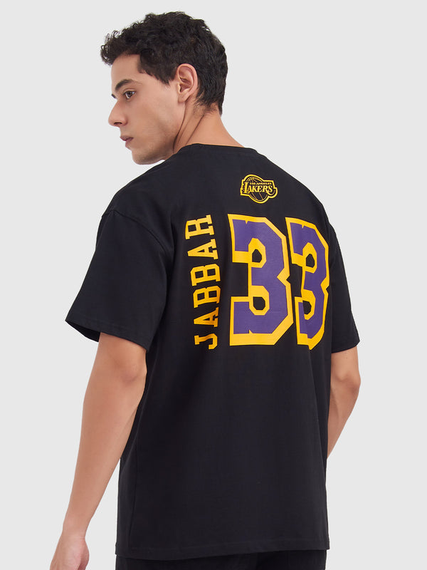 Kareem Abdul Jabbar Classic Numbered Oversized T-Shirt