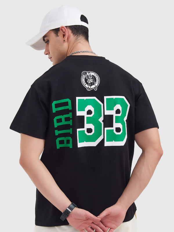 Larry Bird Classic Numbered Oversized T-Shirt