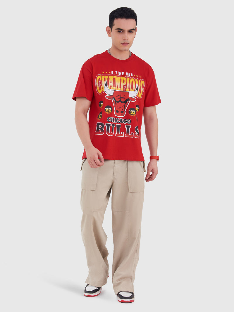 Chicago Bulls Champions Oversized T-Shirt