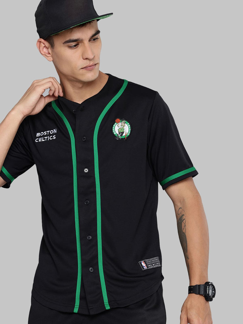 Boston Celtics: Typography Baseball Shirt - Main Image