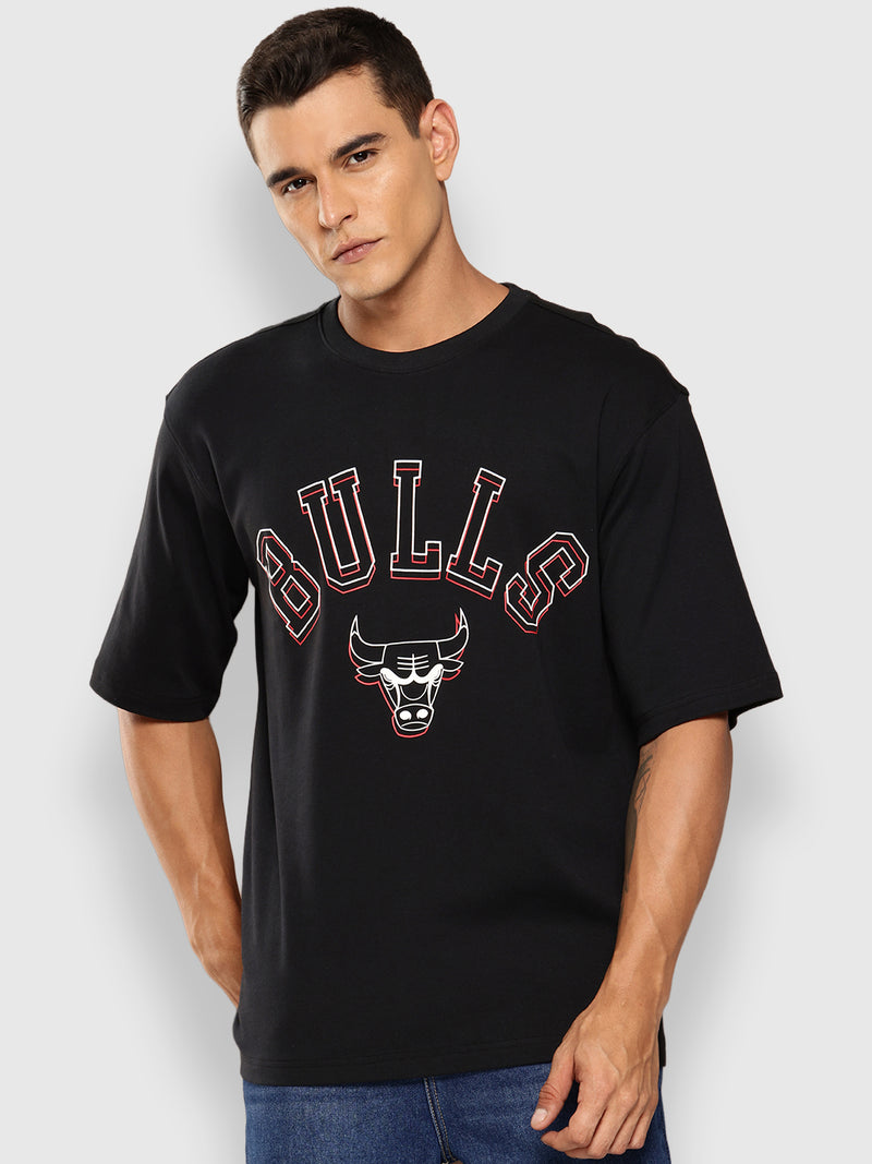 Chicago Bulls Midnight Black Oversized T-Shirt – Shop The Arena