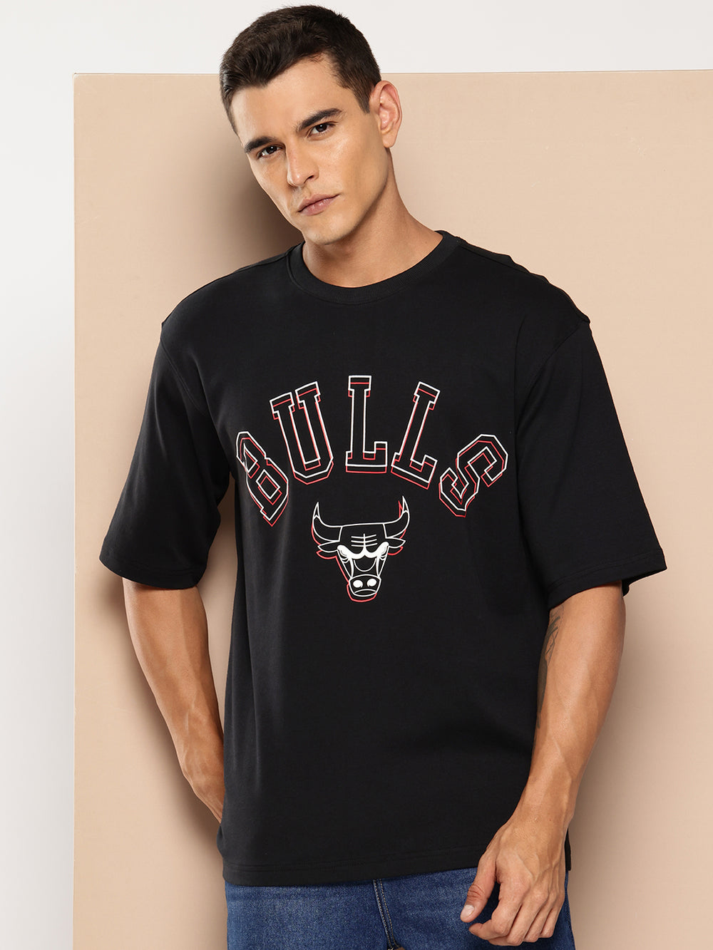 Chicago Bulls Midnight Black Oversized T-Shirt – Shop The Arena