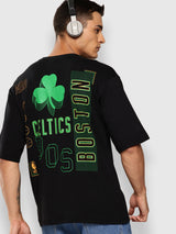 Boston Celtics Midnight Black Oversized T-Shirt