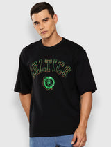 Boston Celtics Midnight Black Oversized T-Shirt