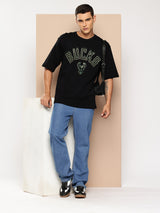 Milwaukee Bucks Midnight Black Oversized T-Shirt