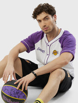 Los Angeles Lakers Knit Baseball Shirt