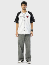 Chicago Bulls Knit Baseball Shirt