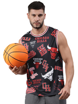 Chicago Bulls: Logo Mash Sleeveless Jersey