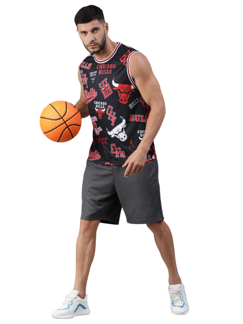 Chicago Bulls: Logo Mash Sleeveless Jersey