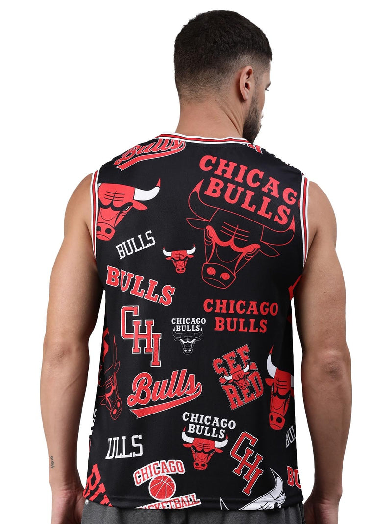 Chicago Bulls: Logo Mash Sleeveless Jersey