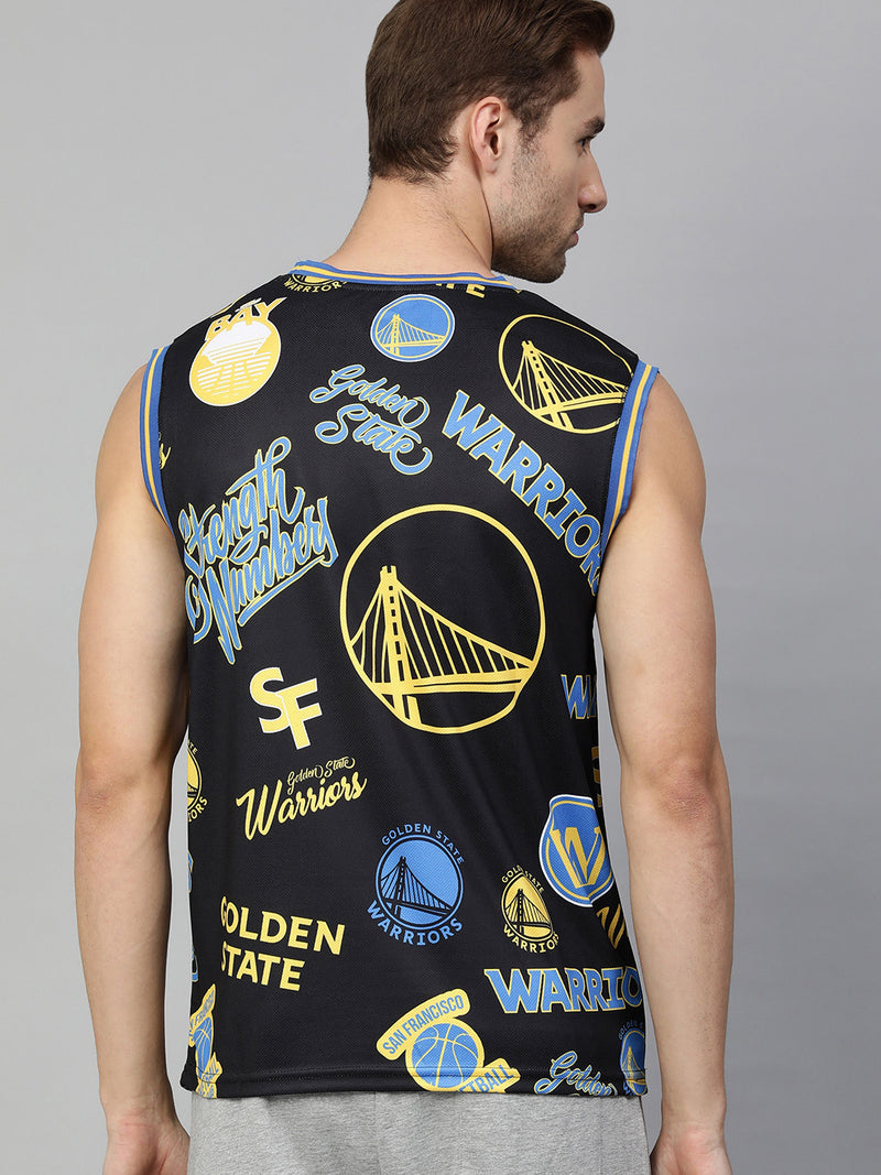 Golden State Warriors: Logo Mash Sleeveless Jersey