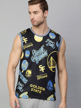 Golden State Warriors: Logo Mash Sleeveless Jersey