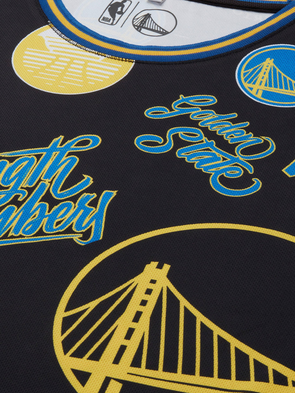 Golden State Warriors: Logo Mash Sleeveless Jersey – Shop