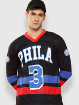Allen Iverson Mesh Full Sleeve T-Shirt
