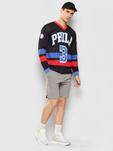 Allen Iverson Mesh Full Sleeve T-Shirt