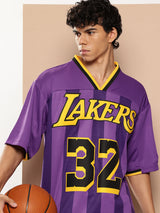 Magic Johnson Vintage Football Oversized T-Shirt