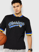 Golden State Warriors Bomber Henley Black