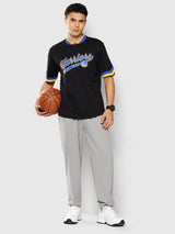 Golden State Warriors Bomber Henley Black