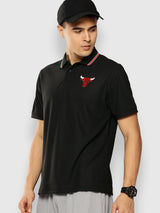 Chicago Bulls: Classic Polo Black