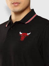 Chicago Bulls: Classic Polo Black
