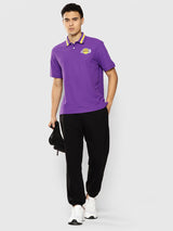 Los Angeles Lakers: Classic Polo Purple