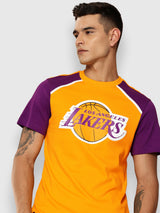 Los Angeles Lakers Printed Raglan T-Shirt