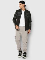 Chicago Bulls Black Varsity Jacket