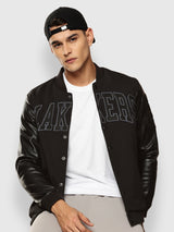 Los Angeles Lakers Black Varsity Jacket