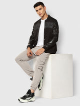 Golden State Warriors Black Varsity Jacket