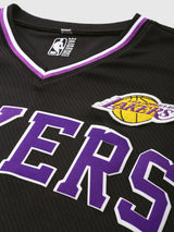 Los Angeles Lakers V-Neck Oversized T-Shirt